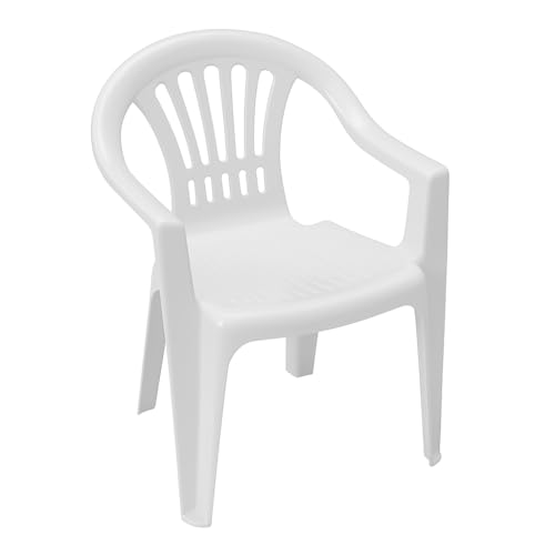 Plastic Kids Chair Compact Lightweight Durable | Indoor or Garden Seating Chair | Suitable for Kids Room Kindergarten Play and Study
