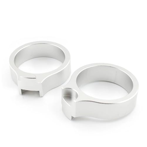 Rehausseurs de guidon CBR600F 1999-2006 moto de 43 mm en argent