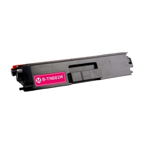 Tóner TN881 magenta con chip de 9000 páginas para evitar parones en MFC-L9630CDN