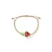 XIUBOSHI Trendy Enameled Heart and Crucifix Bead with Secure Clasp Adjustable Wristchain for Teens and Adults Fashionable All