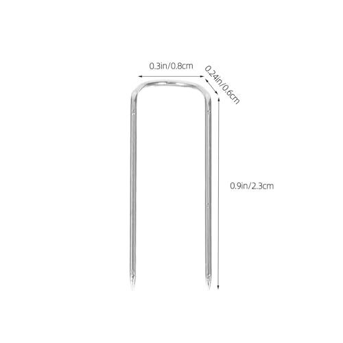 Épingles à coudre en U en acier inoxydable pour patchwork durable - 2