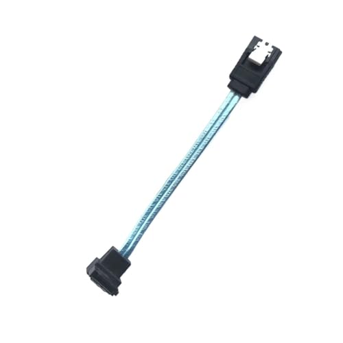 Cable SATA 3.0 ángulo 90° para datos, 10 cm