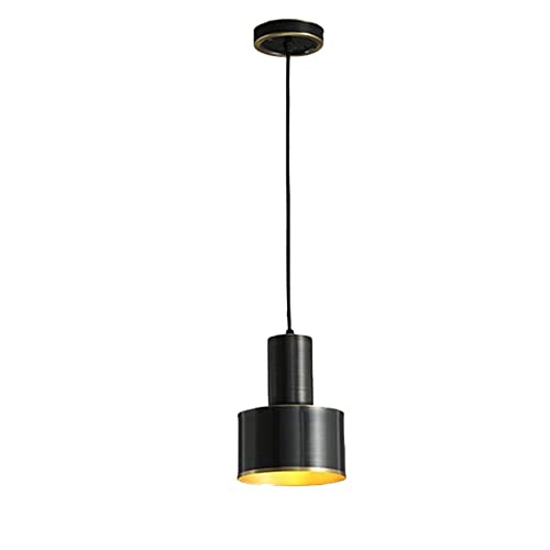 Lustre suspendu vintage en métal doré luminaire chic de salon et chambre