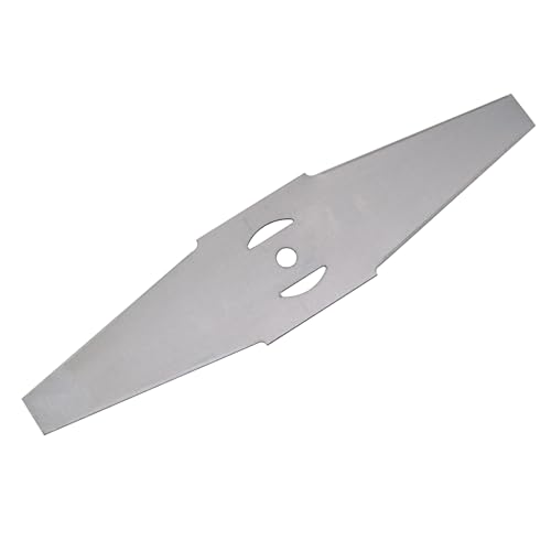 YTgilo 8PCS Metal Lawn Mower Saw Blade Head Replacement Universal for Craftsman String Trimmer Attachments Single Character Diamond Shaped Blades for Agriculture Land Reclamation Brush Cutting - Thumbnail 3