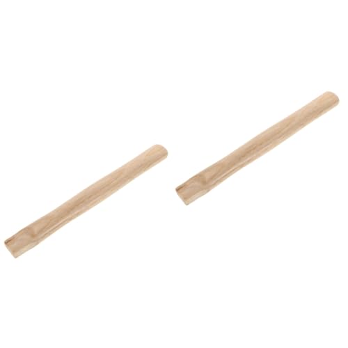 ARTIBETTER 2pcs Wood Handle Hammer Replacement Comfortable Grip Handle for Camping Durable Construction