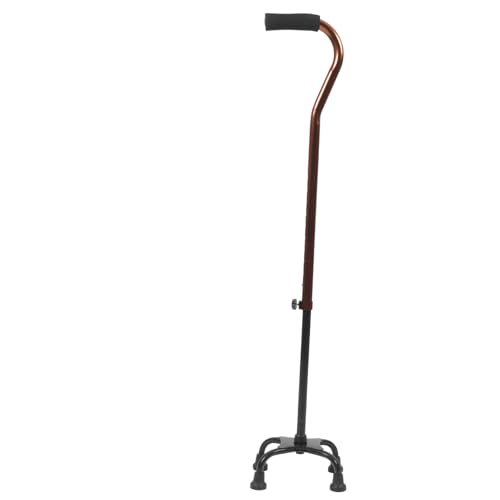 COLLBATH Sturdy Walking Stick for Men Aluminum Alloy Senior Hiking Cane Folding Non-Slip Trekking Pole Seniors Walking Cane