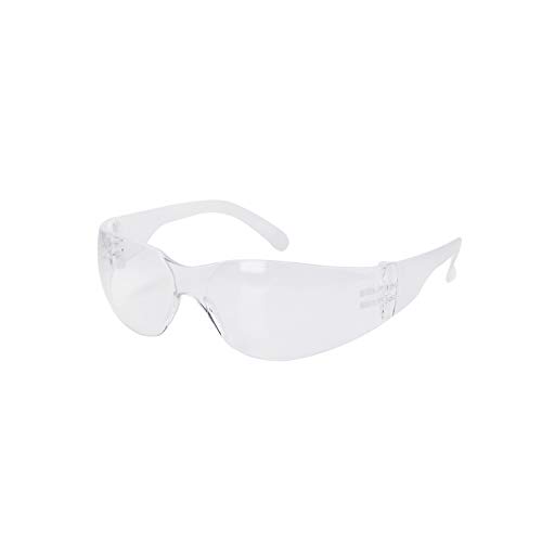 Roar Clear Safety Glasses 12 Pairs Per Box Eyewear Protective Glasses Safety Goggle Airsoft Goggle, Strong Impact Resistant Lens For Laboratory, Construction,Gardening, Industrial Safety, Craft #TOP1
