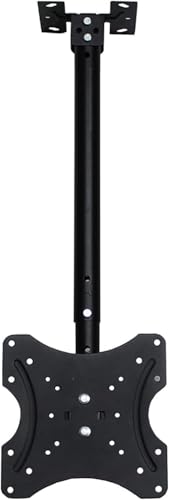 Support TV murale fixée au plafond avec hauteur de bras réglable ajustable 2m - 2