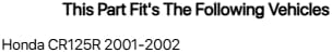 Tusk Complete Top End Rebuild Kit Pro-Lite Standard (54 mm) Compatible with Wiseco Piston Compatible with Honda CR125R 2001-2002