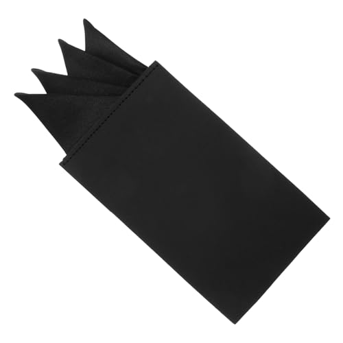 Healeved Fine Textured Business Suit Bra's Pocket Square Handkerchief Accessory for Occasion