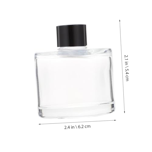 Set difusor aroma Beaupretty 50ml con 10 varillas negras 16cm miniatura 2