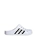 adidas Unisex's Adilette Clogs Slides, Cloud White Core Black Cloud White, 6 UK