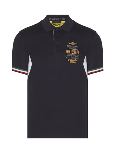 Polo en piqué Aeronautica Militare vêtement anti-transpirant