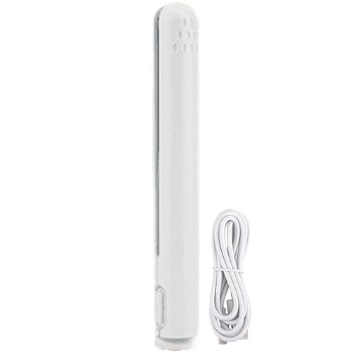 Ferro arricciacapelli da viaggio, 2 in 1, per arricciare i...