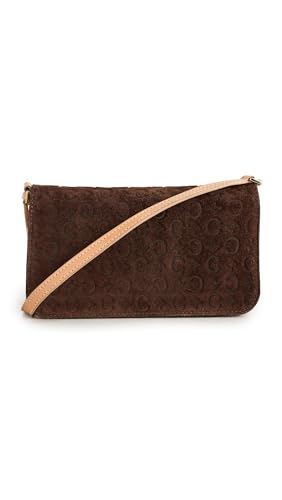 Celine Women's Pre-Loved Brown Suede Shoulder Bag