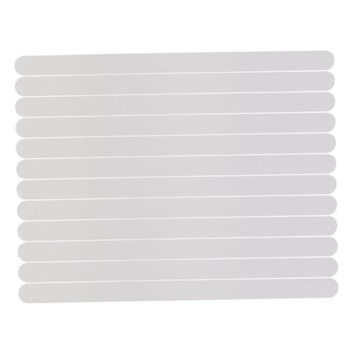 KOMBIUDA 24 Pezzi Antiscivolo Trasparente per Bagno Strisce Adesive Impermeabili per Vasca Doccia Scale e Pavimenti Superficie Antiscivolo Concava Convessa Resistente Allolio