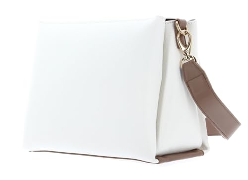 Valentino Alexia Crossbody Bag Bianco/Cuoio - 4