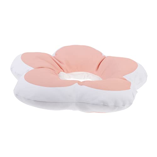 EXAOMBLE サークル コーンペット ドッグコーン 猫タグ 装飾的な猫の首輪 バニーバラクラバ クラー アンチバイトペットカラー のペットの首輪 保護猫の首輪 pp充填綿 ピンク