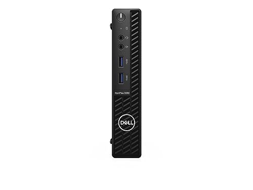 Image of Dell OptiPlex 3000 3080 Desktop Computer - Intel Core i5 10th Gen i5-10500T Hexa-core (6 Core) 2.3GHz - 8GB RAM DDR4 SDRAM - 128GB SSD - Micro PC