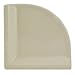 Corner Shower Shelf Wall Accessory Almond 8-1/4"x8-1/4"