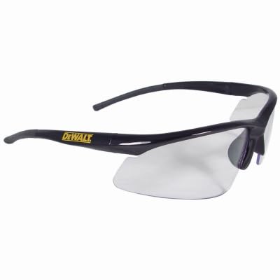 DPG51-1C Radius Clear 10 Base Curve Lens Protective Safety Glasses
