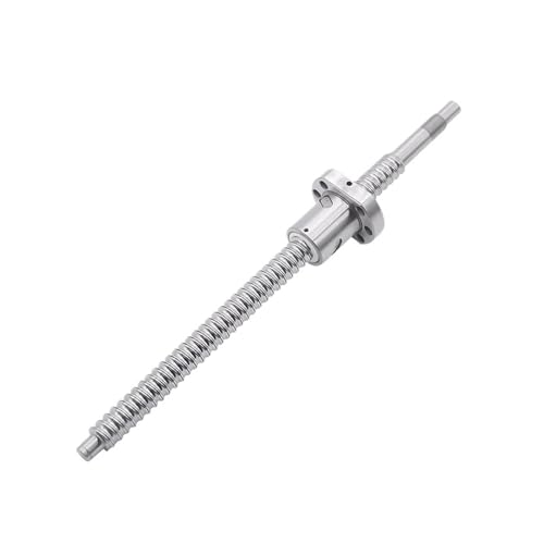 bexen Screw Stainless Steel Ball Screw Ball Screw Set Screw Nut Guide SFU1205-2505+ SFS Nut Length 1200-2550mm (Processed) (Color : 1205 Processed, Size : 2000mm)