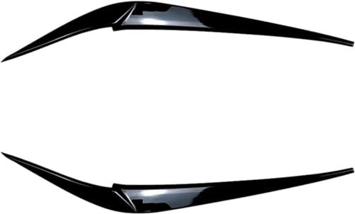 Sourcils de phares pour BMW X3 G01 X4 G02 2018-2021 look carbone