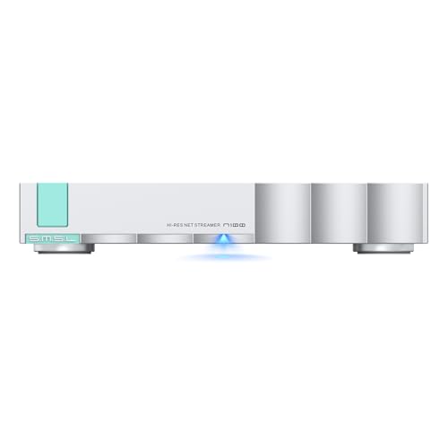 S.M.S.L N100 Hi-Res Network Streamer MQA Decoding Supports Connect VOLUMIO Tidal and QOBUZ Output Optical/Coaxial/AES/EBU/USB, Input USB2.0/USB3.0/ LAN/WiFi, Home Theater Audio Stereo System Streamer