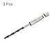 HARFINGTON 3pcs Brad Point Drill Bit 3mm (3/25