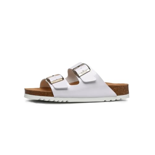 Scholl Josephine, Sandalia Mujer, White, 39 EU