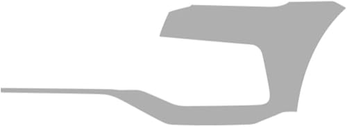 Vicrez Paint Protection PPF Pre-Cut Bumper, Driver vpp7237 Compatible with Audi Q8 SUV 2019-2022