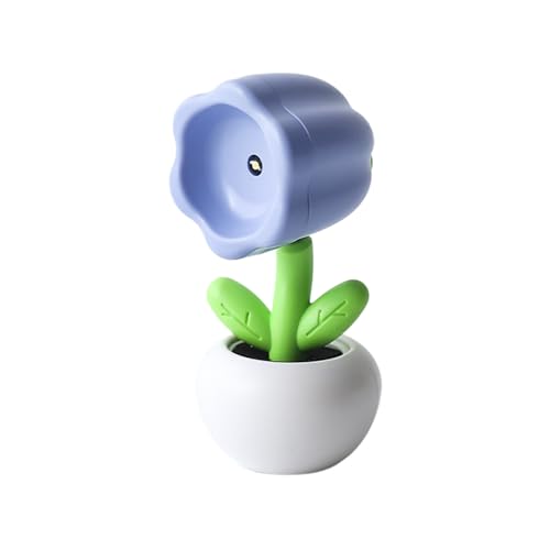 LIXSAZSE ボタン電池ナイトライト取り外し可能なバッテリー安定した配置子供用デスクトップ装飾品雰囲気ナイトライトプラスチック, 紫