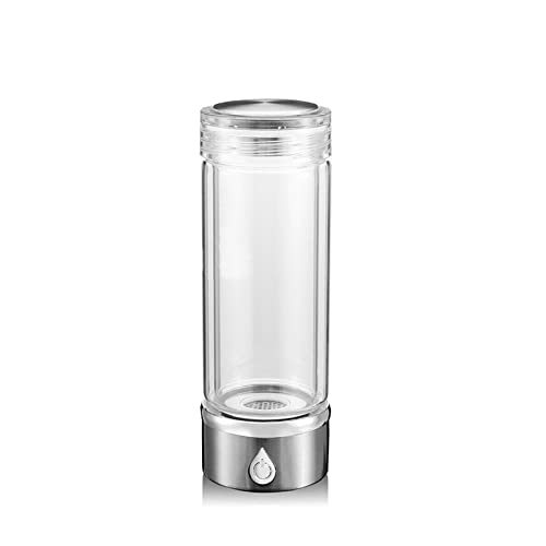 Ioniseur d'eau d'hydrogène technologique SPE PEM gourde en argent élégante et performante