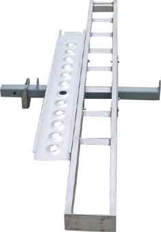 Kage Racing ST3401 Hitch Mounted Motorcycle and Dirt Bike Carrier Hauler Rack with Ramp