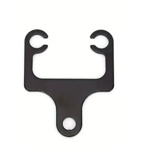 Support de compteur de vitesse universel en fer noir pour moto
