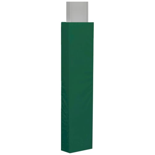 We Pad It Safety Pole Pad, for Square Pole Only, 4 FT Tall, 2” Thick Foam, Weatherproof, UV-Resistant, Hook/Loop Closure