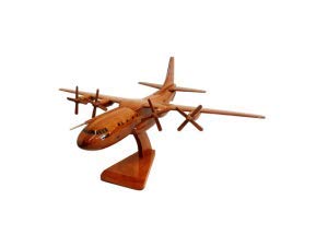 Short Belfast C.1 RAF Heavy Lift Turboprop Freighter Aircraft Executive Wooden Desktop Model (All Import Taxes Have Been Paid).