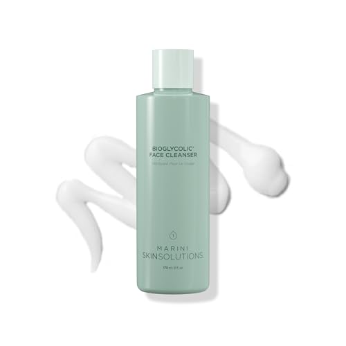 Marini SkinSolutions Bioglycolic Face Cleanser - Gentle Resurfacing Facial Wash with Glycolic Acid...