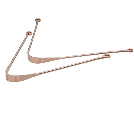 Ancient Impex Copper Tongue Cleaner Set of 2, Relief from Bad Breath, Oral Hygiene