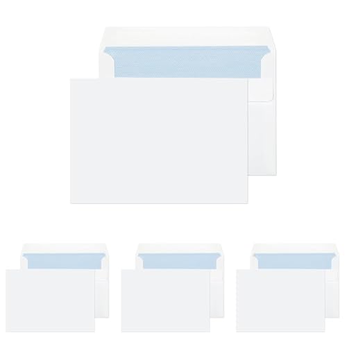 Blake 2602/50 PR Purely Everyday C6 114 x 162 mm Enveloppes Autocollante (2602/50 PR) Blanc - Boîte de 50 (Lot de 4)