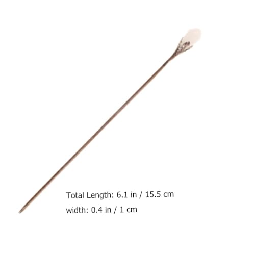 minkissy 2pcs Retro Hair Chopsticks for Women Lightweight Hair Forks for Buns for Weddings and Parties, As Shownx2pcs - Image 2