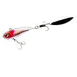 DUEL ( デュエル ) ルアー スピンテール ハードコア ソリッドスピン シーバス・ヒラメ 【 釣具 釣り具 海釣り 淡水 シーバス 】 50mm 22g F1183-HRH-レッドヘッド