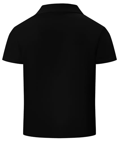 Image of V VALANCH Boys Polo Shirts Short Sleeve Casual Shrits