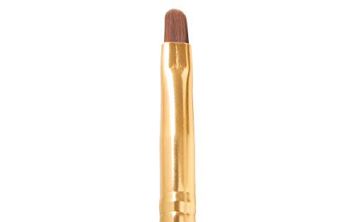 99nails Gel Pinsel Gold Rund No. 6 Acryl Nail Art Pinsel Nageldesign UV Gel Synthetikhaar Nagelgel Farbgel… – Bild 5