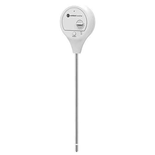 Ambient Weather TX-3102 Soil Moisture Meter & Thermometer for WS-7078, WS-7079, WS-8482, WS-8478 Weather Stations