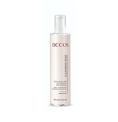 Becos BECOS CLEANSING STAR MICELLAR OIL CLEANSING MAKE-UP REMOVER 200 ml limpia a fondo sin dejar residuos aceitosos en la piel