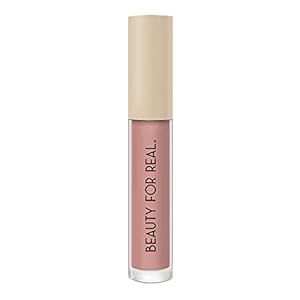Beauty For Real Be Seen Weightless Liquid Lipstick, Exposure – Neutral Beige Nude – Matte, Full-Coverage, Longwear Color – Non-Drying Formula with Jojoba & Avocado Oils – Cruelty Free