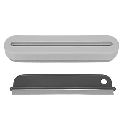 Pespa a Pavimento Scrub con Spremitura, Spazzolino a Pavimento Schermo in Legno Scrubber Multifunzione Vetro Scheme di Pulizia Schema di Pulizia del Pennello Set 2 in 1 per il Lavaggio del Tavolo