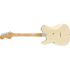 Fender Vintera Road Worn ’70s Telecaster Deluxe MN Olympic White – Guitare Électrique - Les Beatles, Paul McCartney, John Lennon, RIngo Starr, George Harrison Fender Vintera Road Worn '70s Telecaster Deluxe MN Olympic White - Guitare Électrique – Image 2