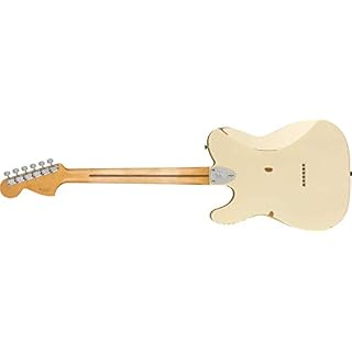 Fender Vintera Road Worn ’70s Telecaster Deluxe MN Olympic White – Guitare Électrique - Les Beatles, Paul McCartney, John Lennon, RIngo Starr, George Harrison Fender Vintera Road Worn '70s Telecaster Deluxe MN Olympic White - Guitare Électrique – Image 2